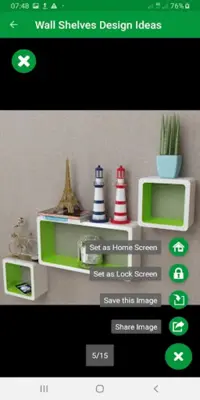 Wall Shelves Design Ideas android App screenshot 0