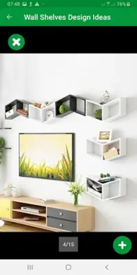 Wall Shelves Design Ideas android App screenshot 1