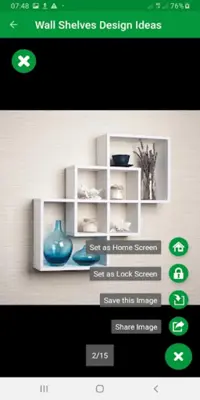 Wall Shelves Design Ideas android App screenshot 3