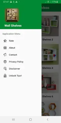 Wall Shelves Design Ideas android App screenshot 6