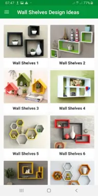 Wall Shelves Design Ideas android App screenshot 7